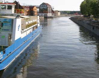 Renovation of River Danė quay wall